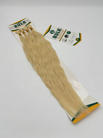 Super Wave Bulk Hair – Extensions aus Synthetic Hair Premium Fiber Blend, 613