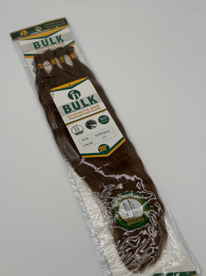 Super Wave Bulk Hair – Extensions aus Synthetic Hair Premium Fiber Blend, 27