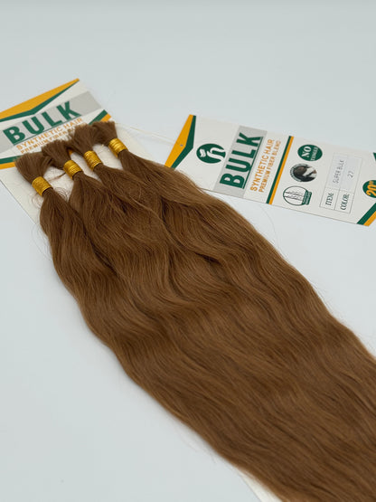 Super Wave Bulk Hair – Extensions aus Synthetic Hair Premium Fiber Blend, 27