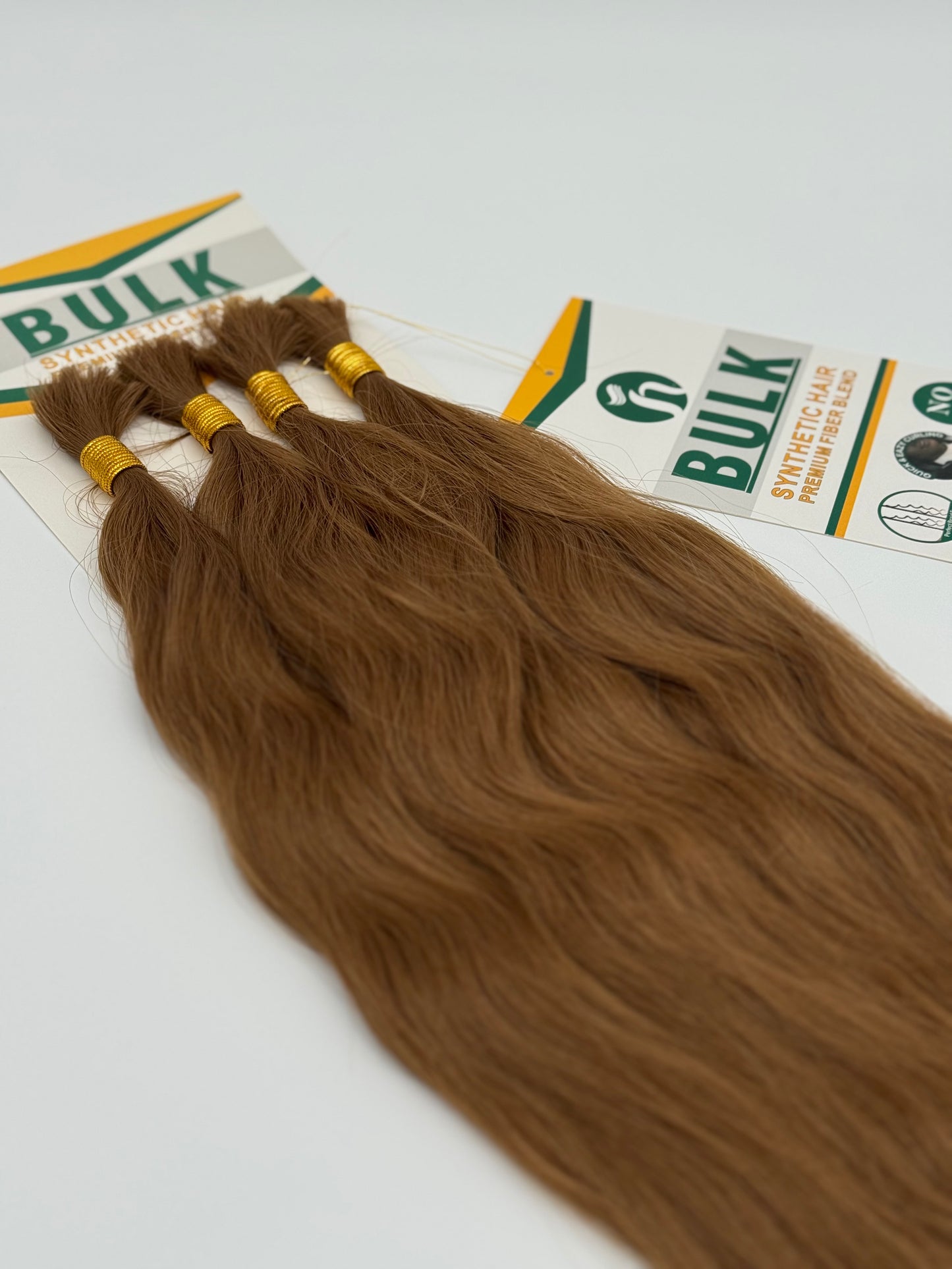 Super Wave Bulk Hair – Extensions aus Synthetic Hair Premium Fiber Blend, 27