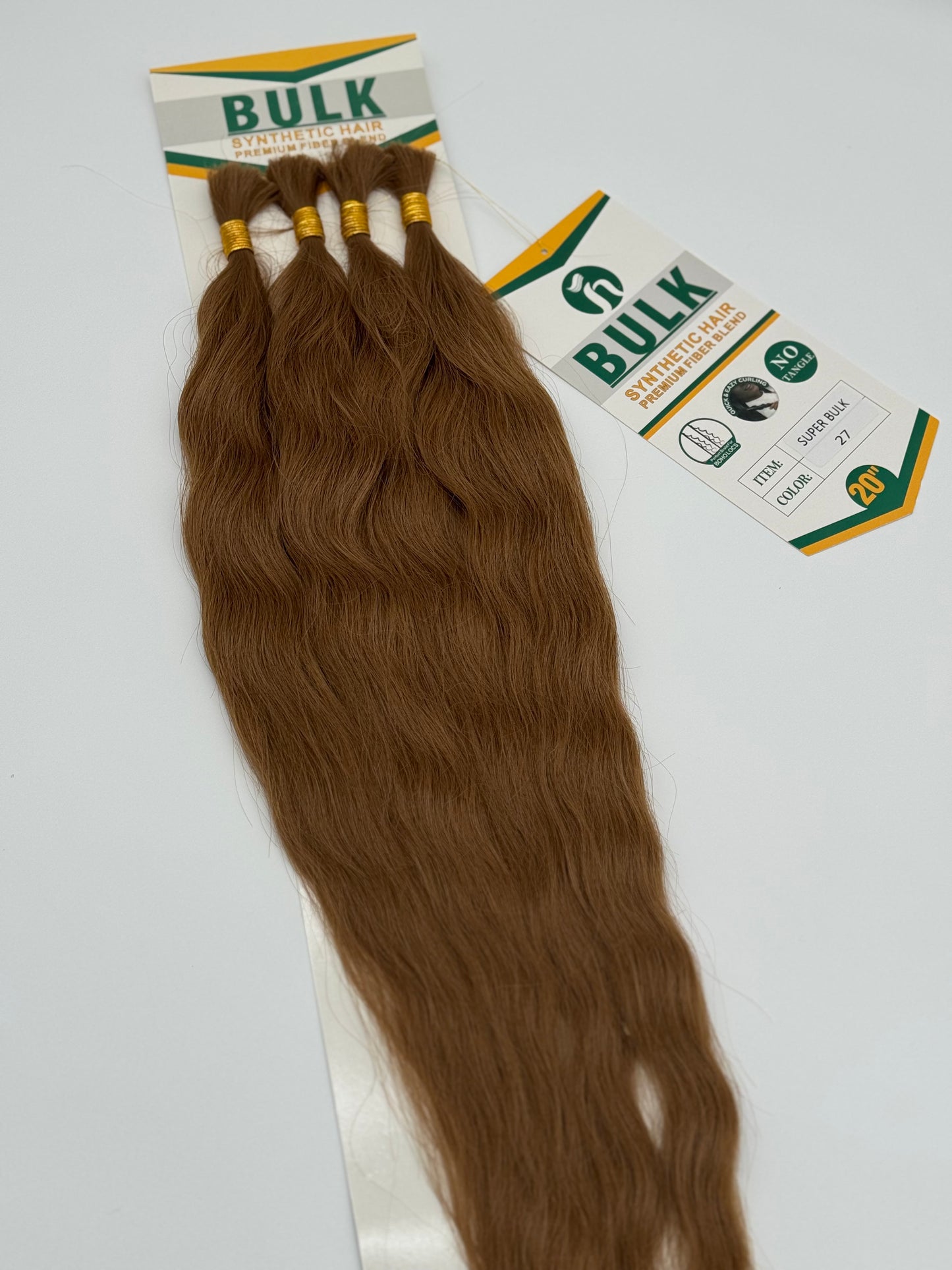 Super Wave Bulk Hair – Extensions aus Synthetic Hair Premium Fiber Blend, 27