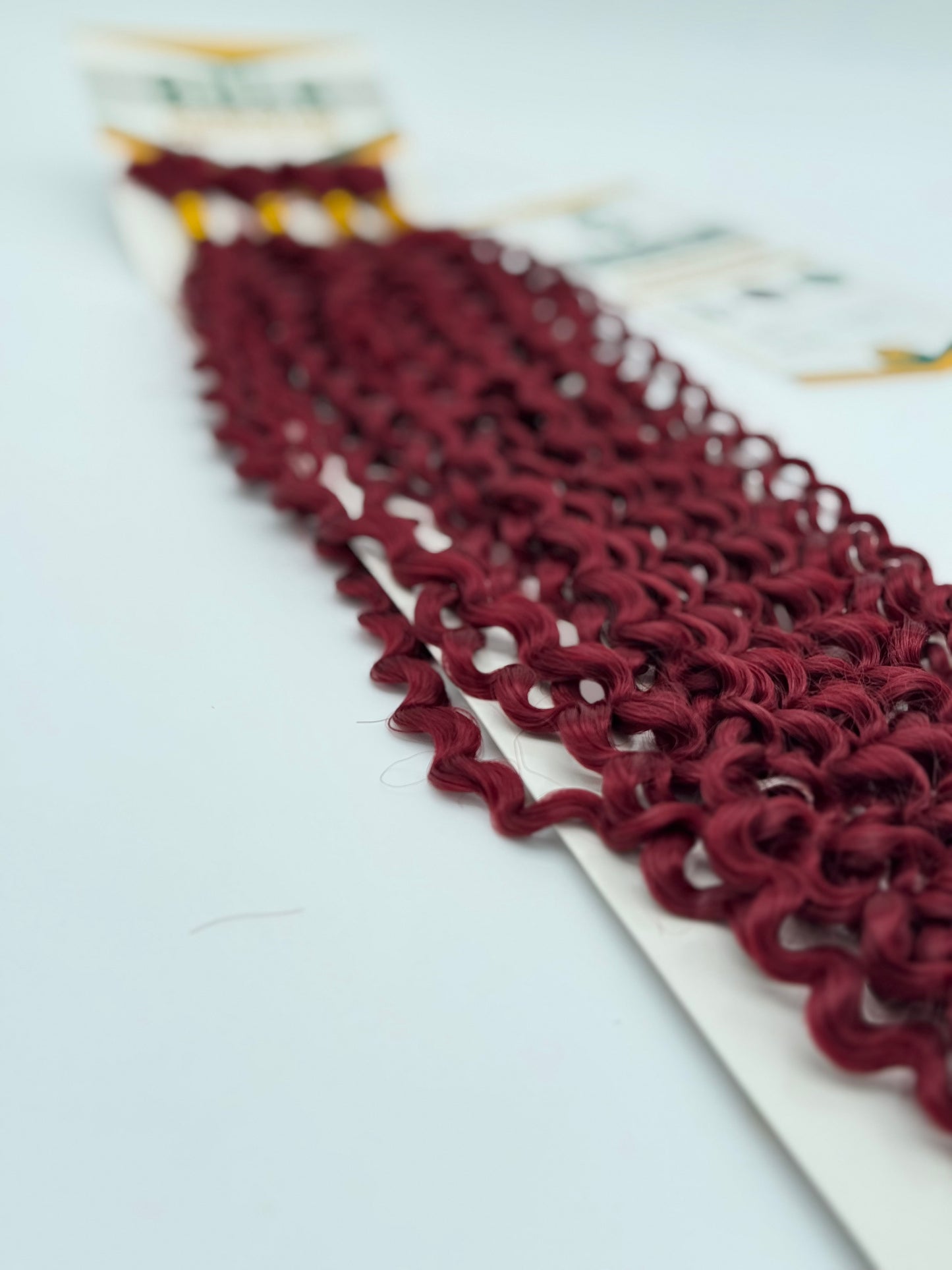 Water Wave Bulk Hair – Extensions aus Synthetic Hair Premium Fiber Blend, BUG