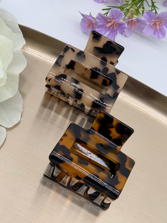 2 Stk. Haarklammern aus Acetat (klein) – Hochwertige & langlebige Haaraccessoires, Set 2