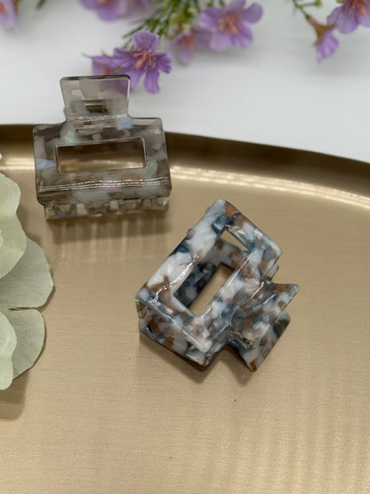 2 Stk. Haarklammern aus Acetat (klein) – Hochwertige & langlebige Haaraccessoires, Set 4