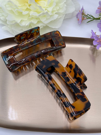 2 Stk. Haarklammern aus Acetat – Hochwertige & langlebige Haaraccessoires