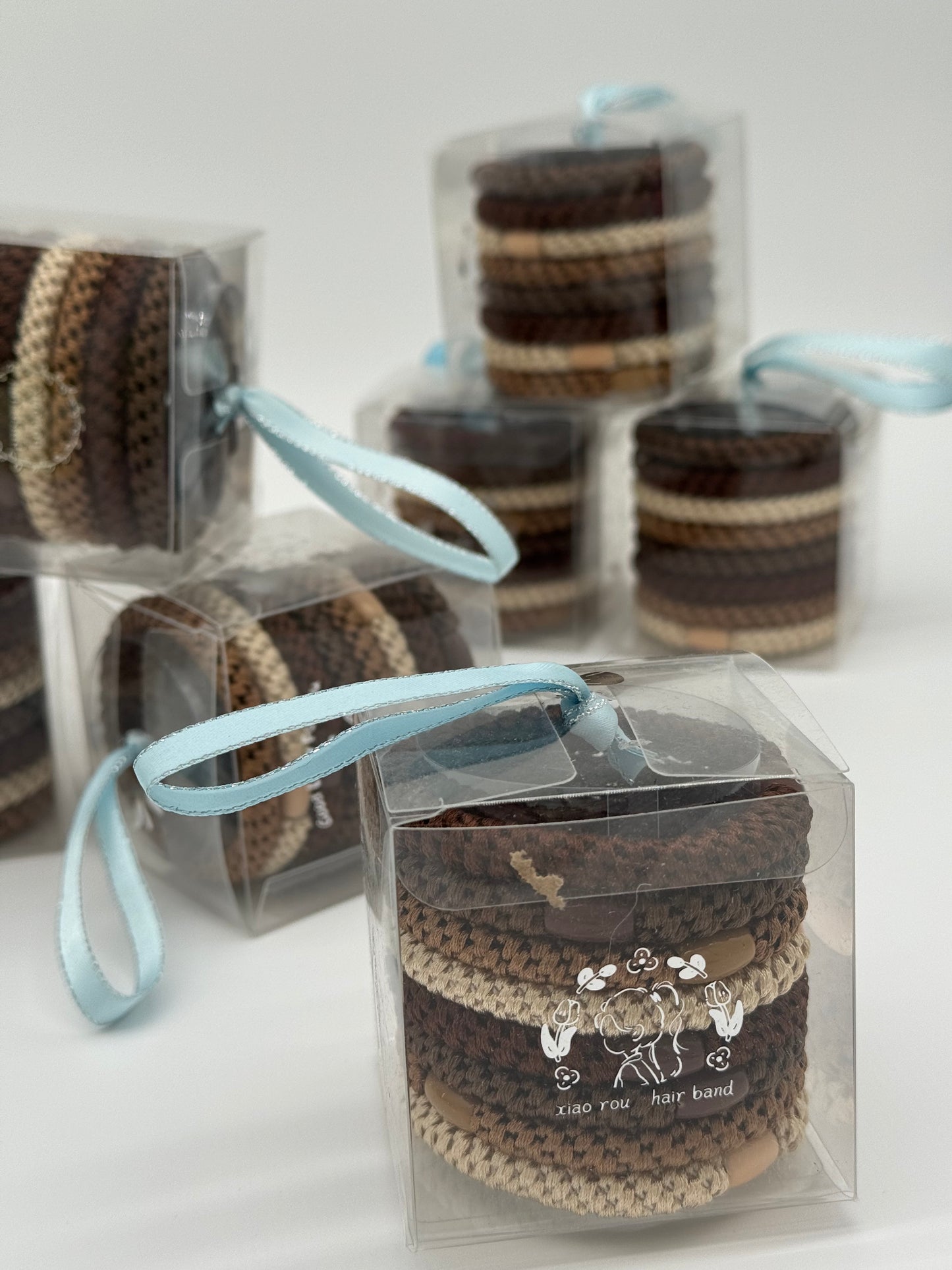 1 Stet, 10 Stk. Haargummis – Sanfte & elastische Haarbänder für jeden Tag