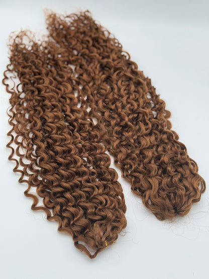 2 Stk. Water Wave Crochet Haare - Bio Protein Fiber, 30