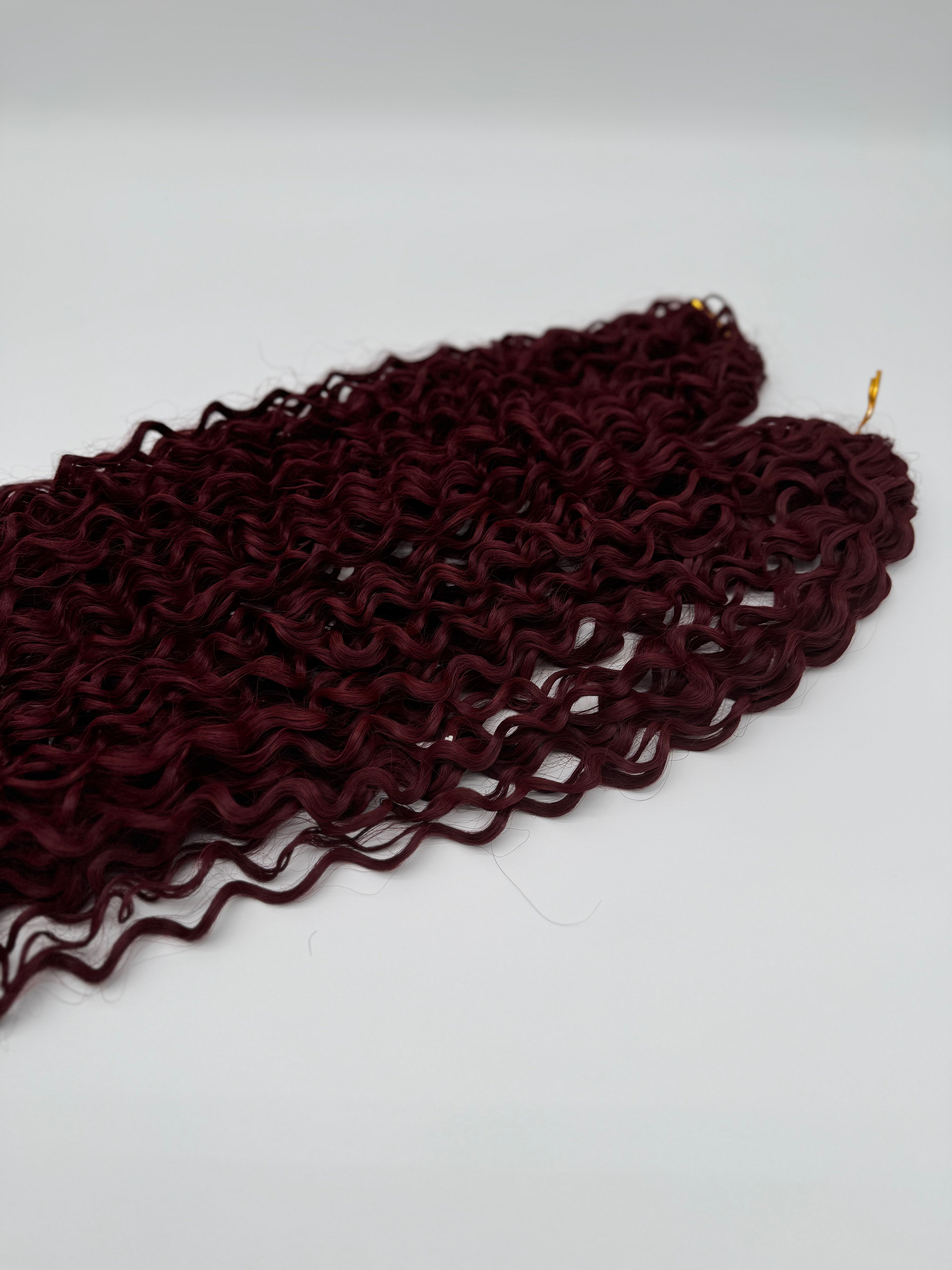 2 Stk. Water Wave Crochet Haare - Bio Protein Fiber, BUG