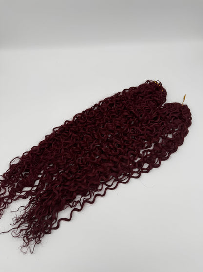 2 Stk. Water Wave Crochet Haare - Bio Protein Fiber, BUG