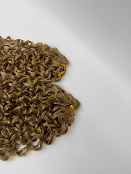 2 Stk. Water Wave Crochet Haare - Bio Protein Fiber, 27/613