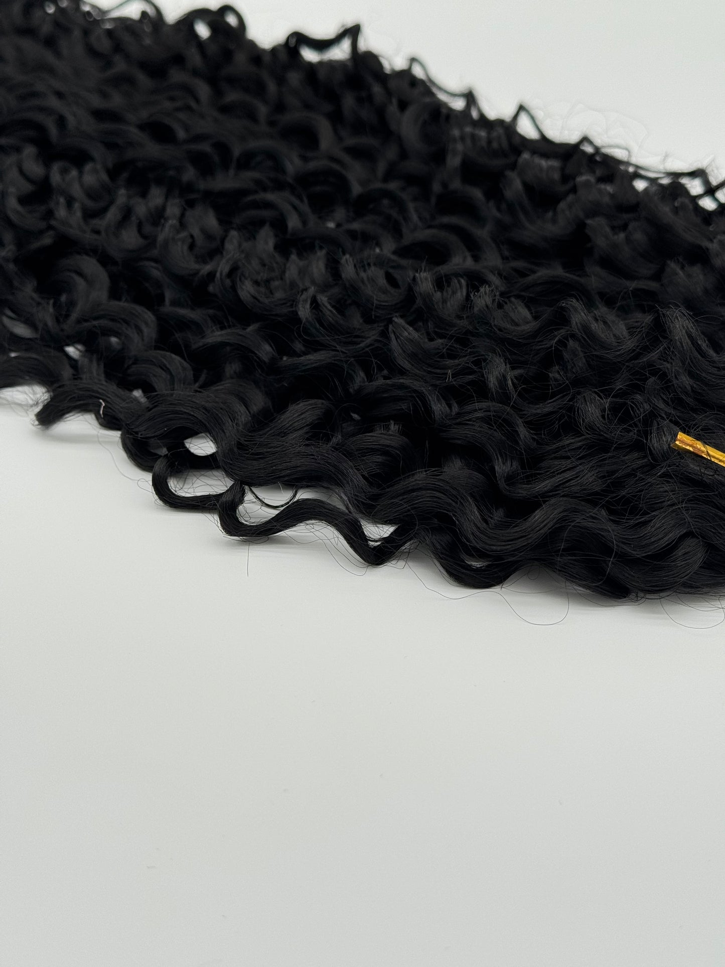 2 Stk. Water Wave Crochet Haare - Bio Protein Fiber, 1B