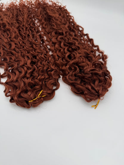 2 Stk. Water Wave Crochet Haare - Bio Protein Fiber, 350