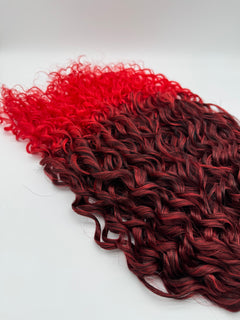 2 Stk. Jessica Wave – Weiche Extensions im natürlichen Wellen-Look, TB/RED