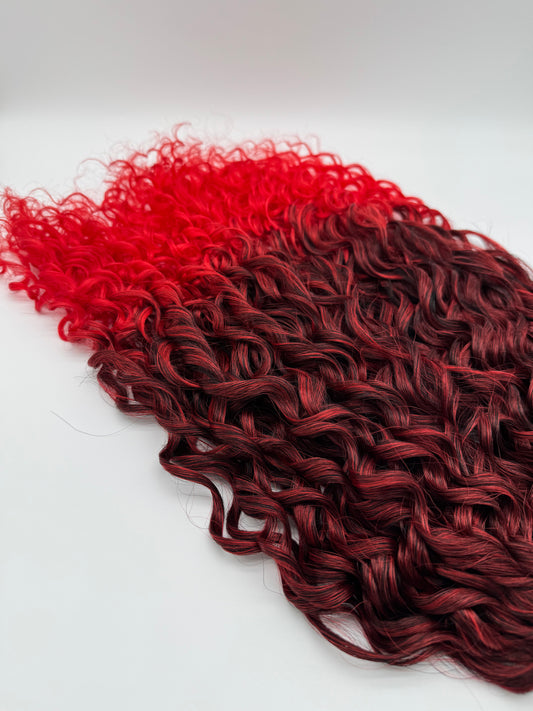 2 Stk. Jessica Wave – Weiche Extensions im natürlichen Wellen-Look, TB/RED