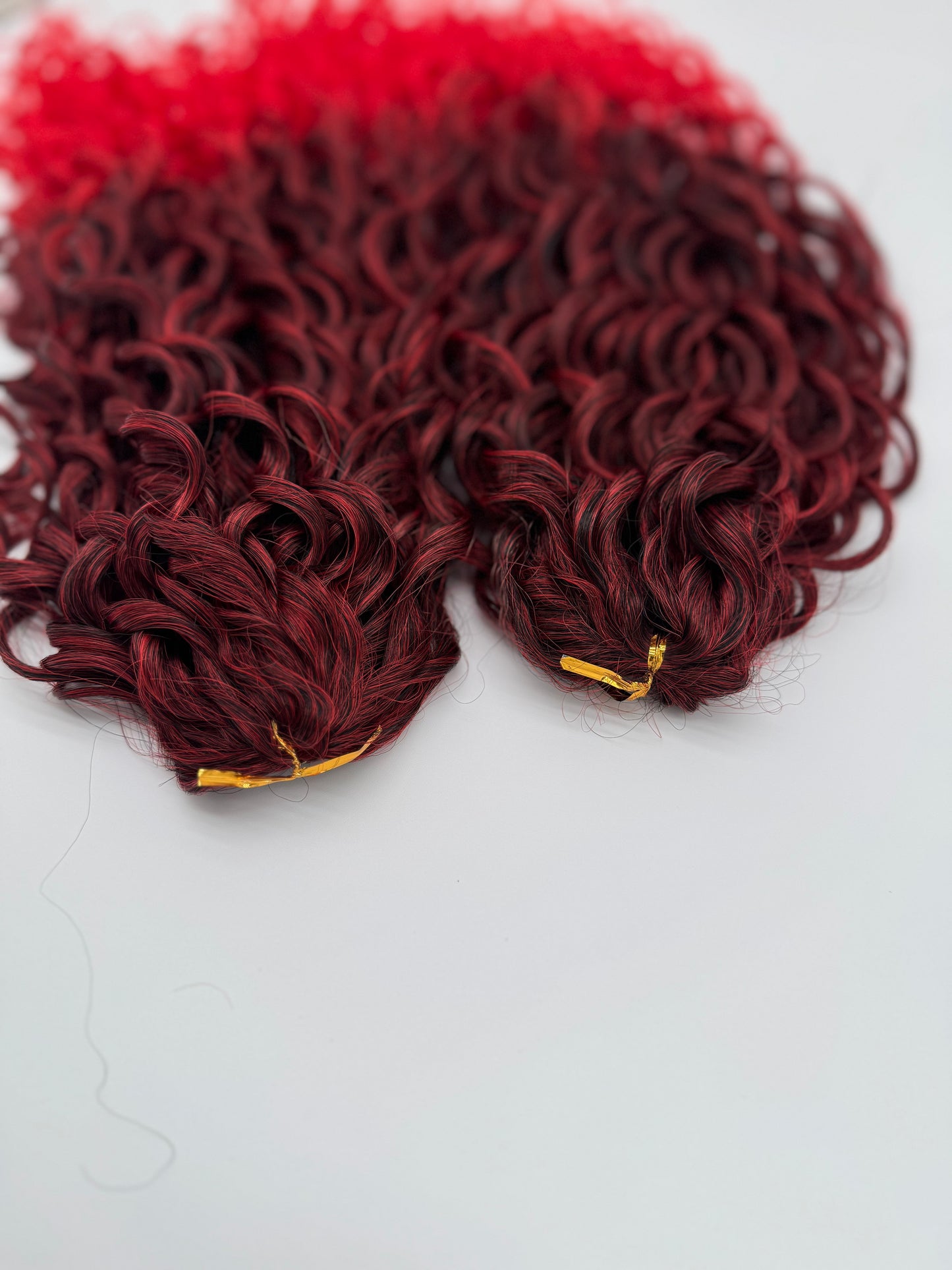 2 Stk. Jessica Wave – Weiche Extensions im natürlichen Wellen-Look, TB/RED