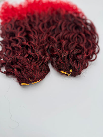 2 Stk. Jessica Wave – Weiche Extensions im natürlichen Wellen-Look, TB/RED