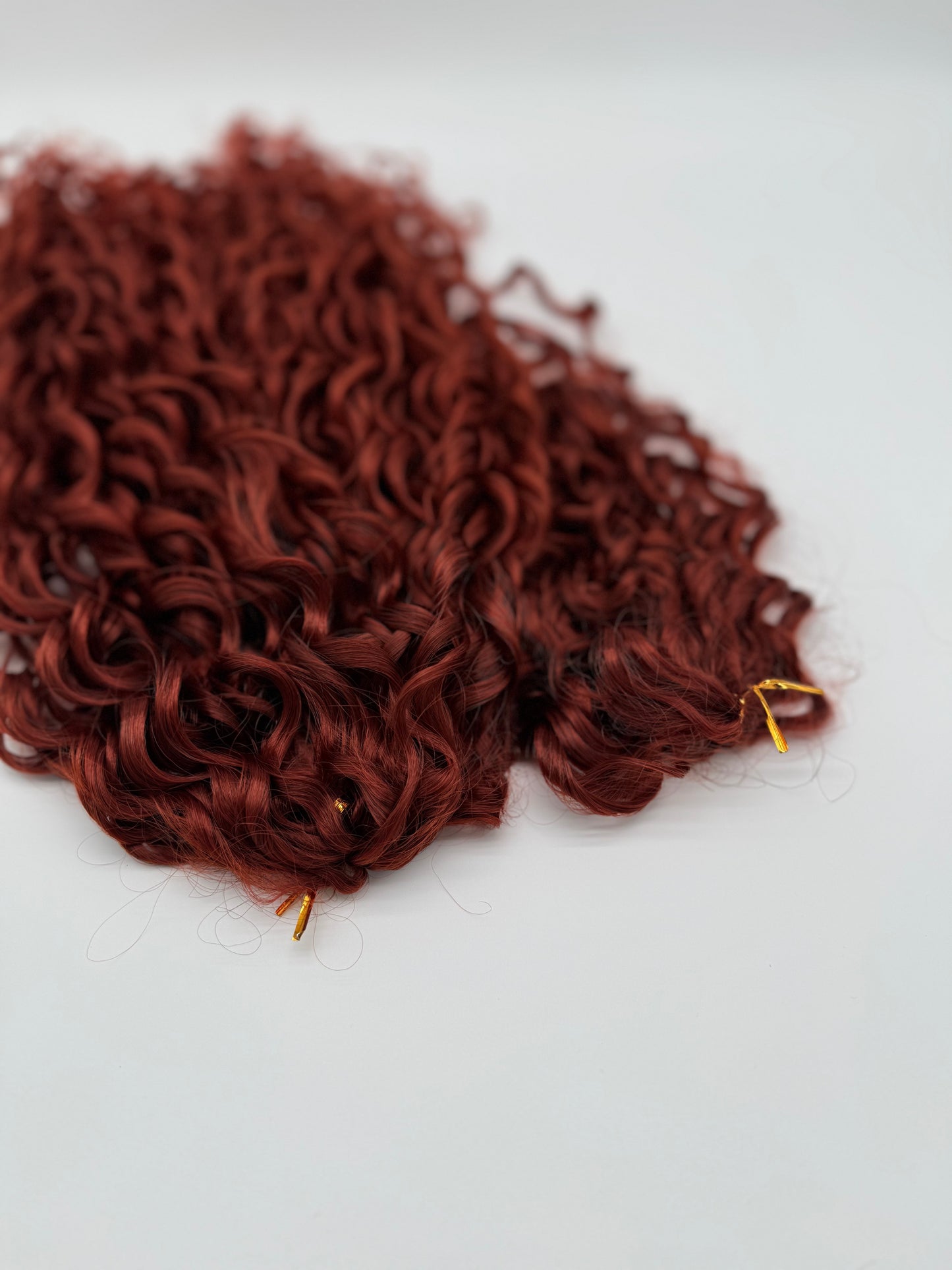 2 Stk. Jessica Wave – Weiche Extensions im natürlichen Wellen-Look, Bronze