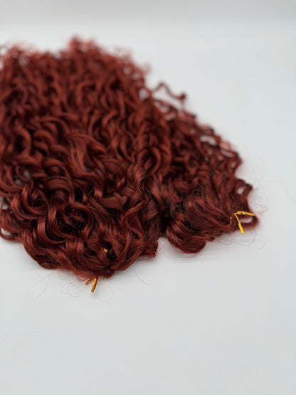 2 Stk. Jessica Wave – Weiche Extensions im natürlichen Wellen-Look, Bronze