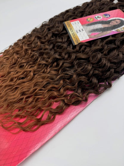 1 Stk. Afro Locken Haarbundles - Proteinfaser, One-Pack Lösung, 200 % Dichte, T1B/30