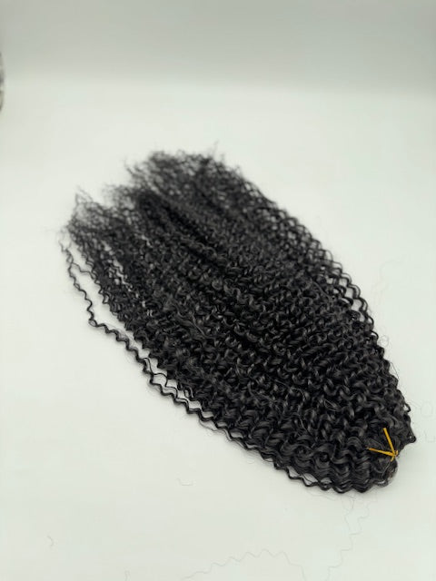 2x Jerry Curl – Antibakterielle Locken-Extensions für natürlichen Glanz, 2