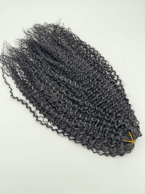 2x Jerry Curl – Antibakterielle Locken-Extensions für natürlichen Glanz, 2