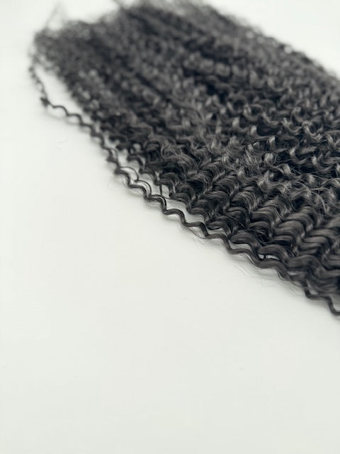 2x Jerry Curl – Antibakterielle Locken-Extensions für natürlichen Glanz, 2
