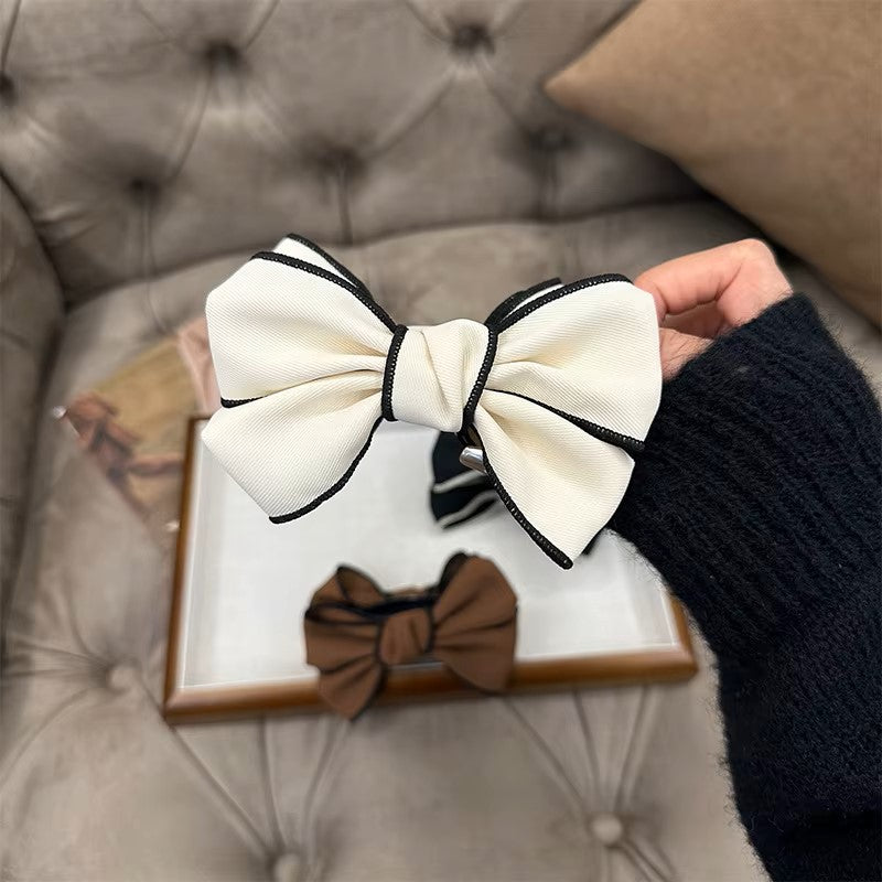 3 Stk. Koreanische doppelseitige Bogen-Haarklammern – Elegante Haar-Clips im modernen Design