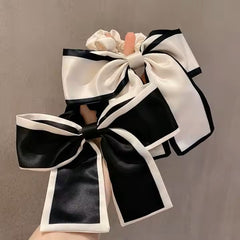 2 Stk. Satin Silk Scrunchies, hochwertige Haarbänder