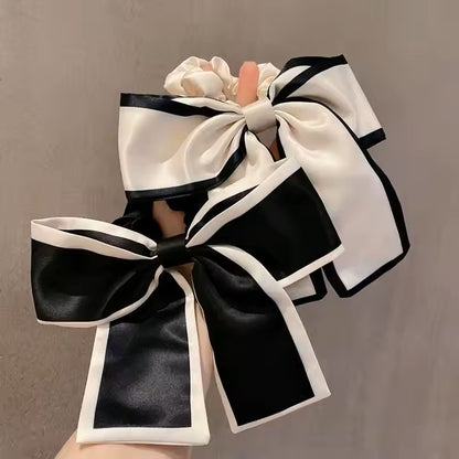 2 Stk. Satin Silk Scrunchies, hochwertige Haarbänder