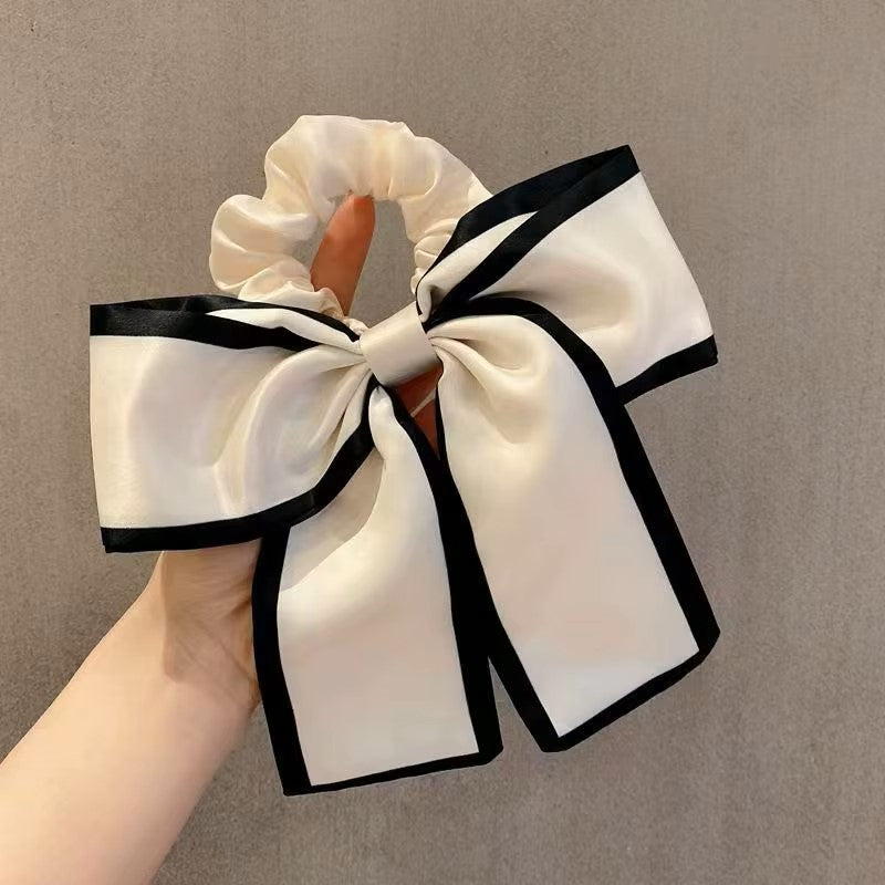 2 Stk. Satin Silk Scrunchies, hochwertige Haarbänder