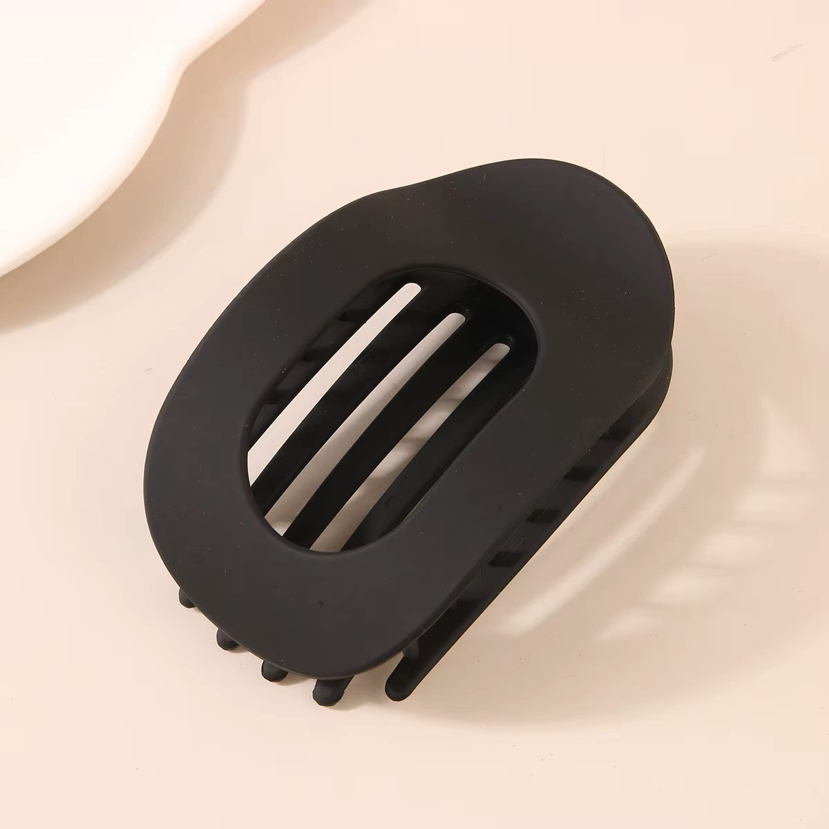 5 Stk. Vintage einfache Kunststoff-Haar klauen clips Matte geometrische Enten schnabel clip Schöne Frauen Haarschmuck