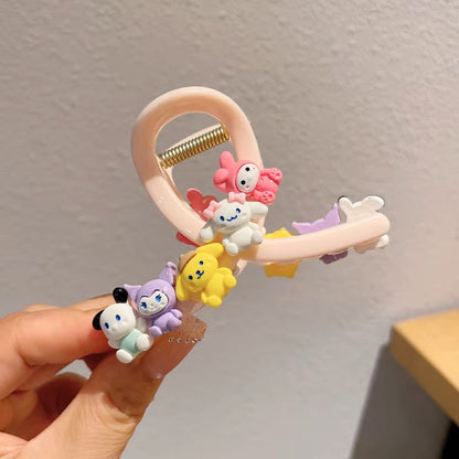 Schöne Mode Cartoon Mädchen Haarschmuck Dekonierung
