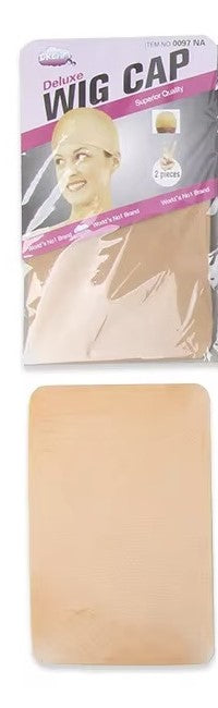 1 Set, 1x doppelseitig Kantenkontrolle Haarbürste, 1x Elastisches Band, 1x Rasiermesserkamm und 4 Stk. Wig Cap