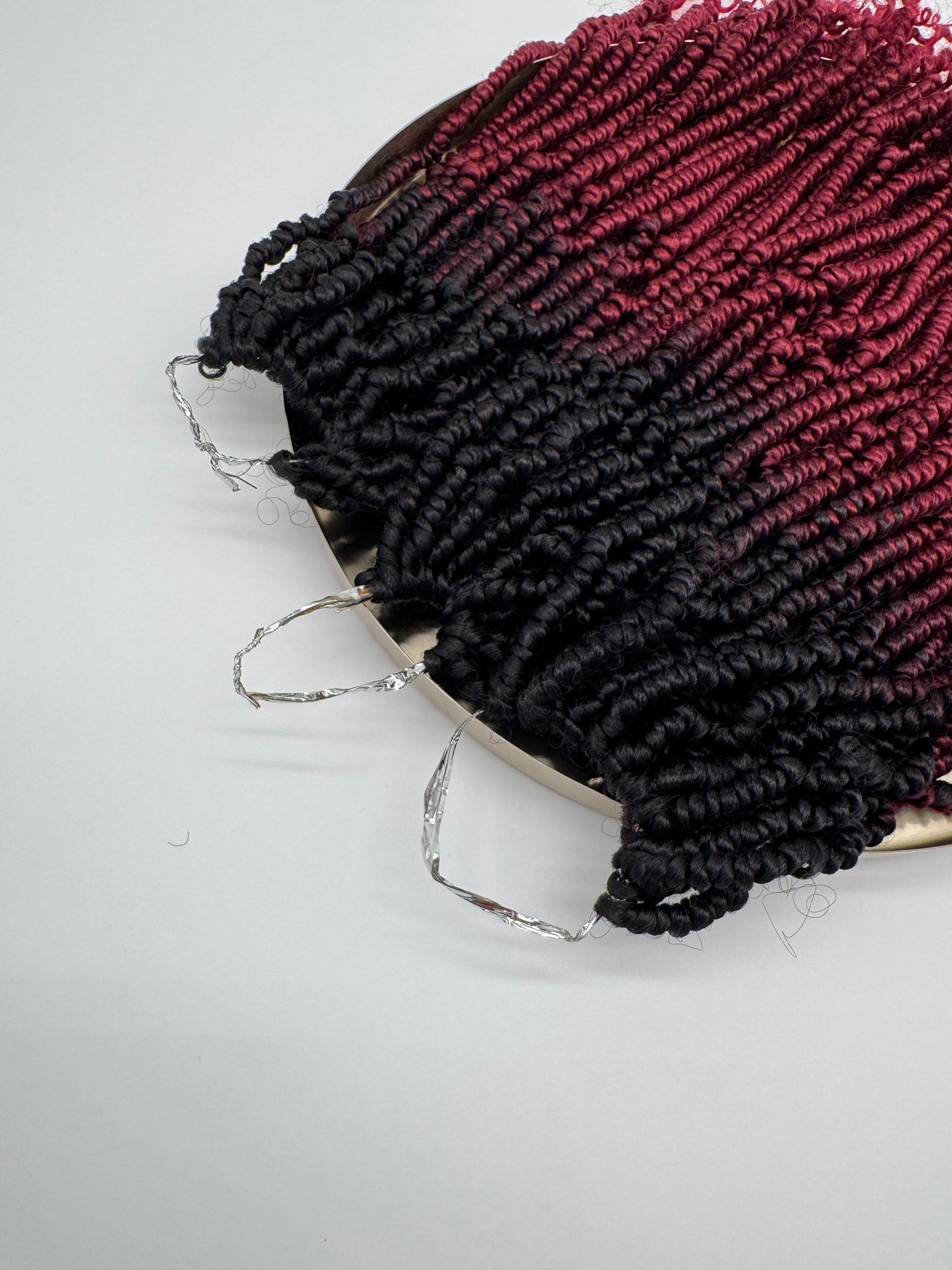 3x Bomb Twist – Antibakterielle Twist-Extensions für voluminöse Styles, Wiederverwendbar, OT/BUG