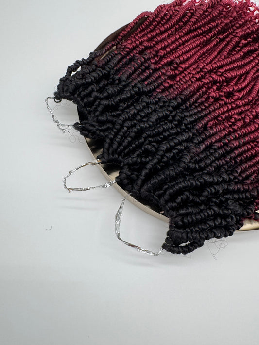 3x Bomb Twist – Antibakterielle Twist-Extensions für voluminöse Styles, Wiederverwendbar, OT/BUG