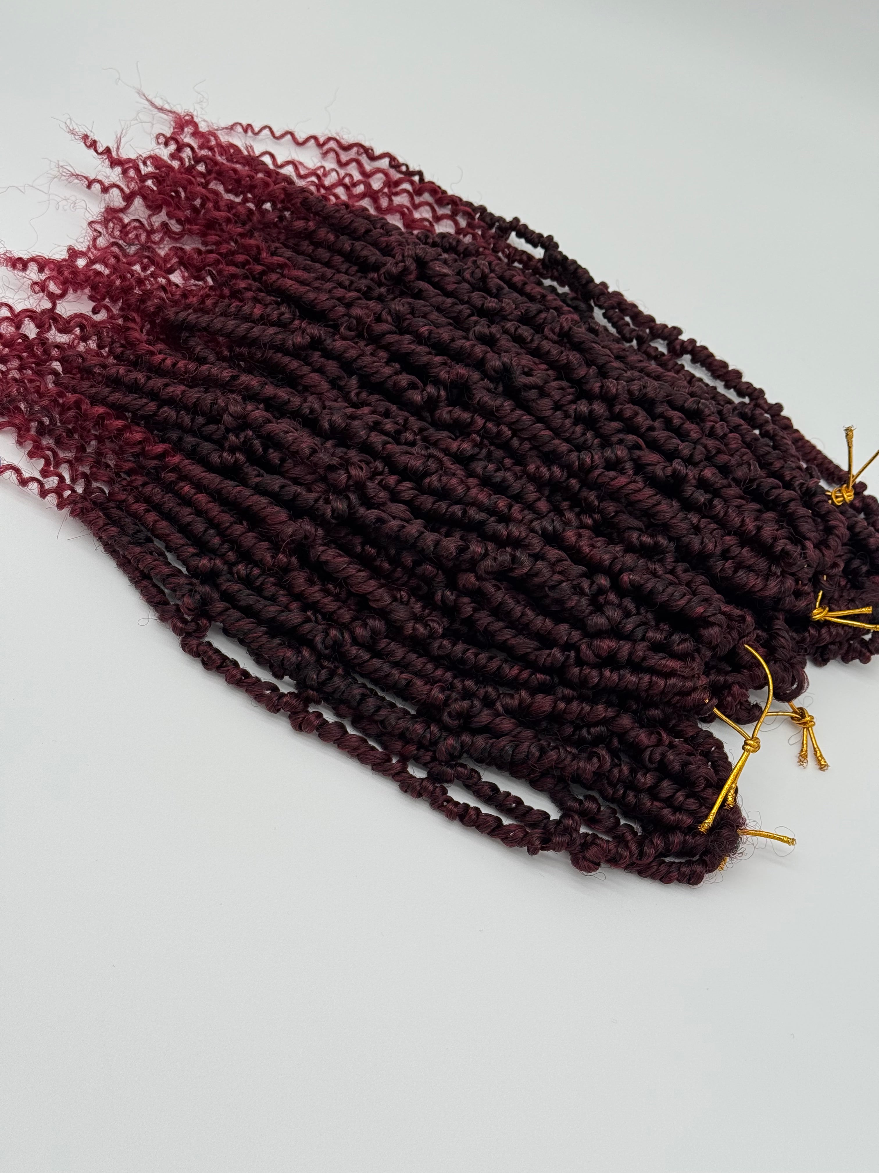 3x Bomb Twist – Antibakterielle Twist-Extensions für voluminöse Styles, Wiederverwendbar, T/BUG