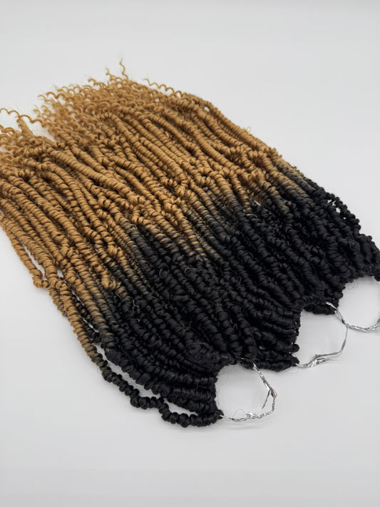 3x Bomb Twist – Antibakterielle Twist-Extensions für voluminöse Styles, Wiederverwendbar, OT/27