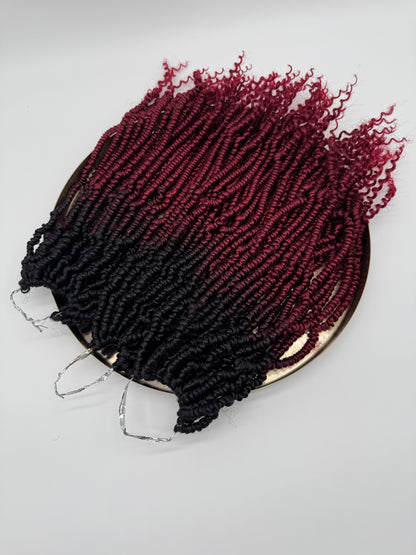 3x Bomb Twist – Antibakterielle Twist-Extensions für voluminöse Styles, Wiederverwendbar, OT/BUG