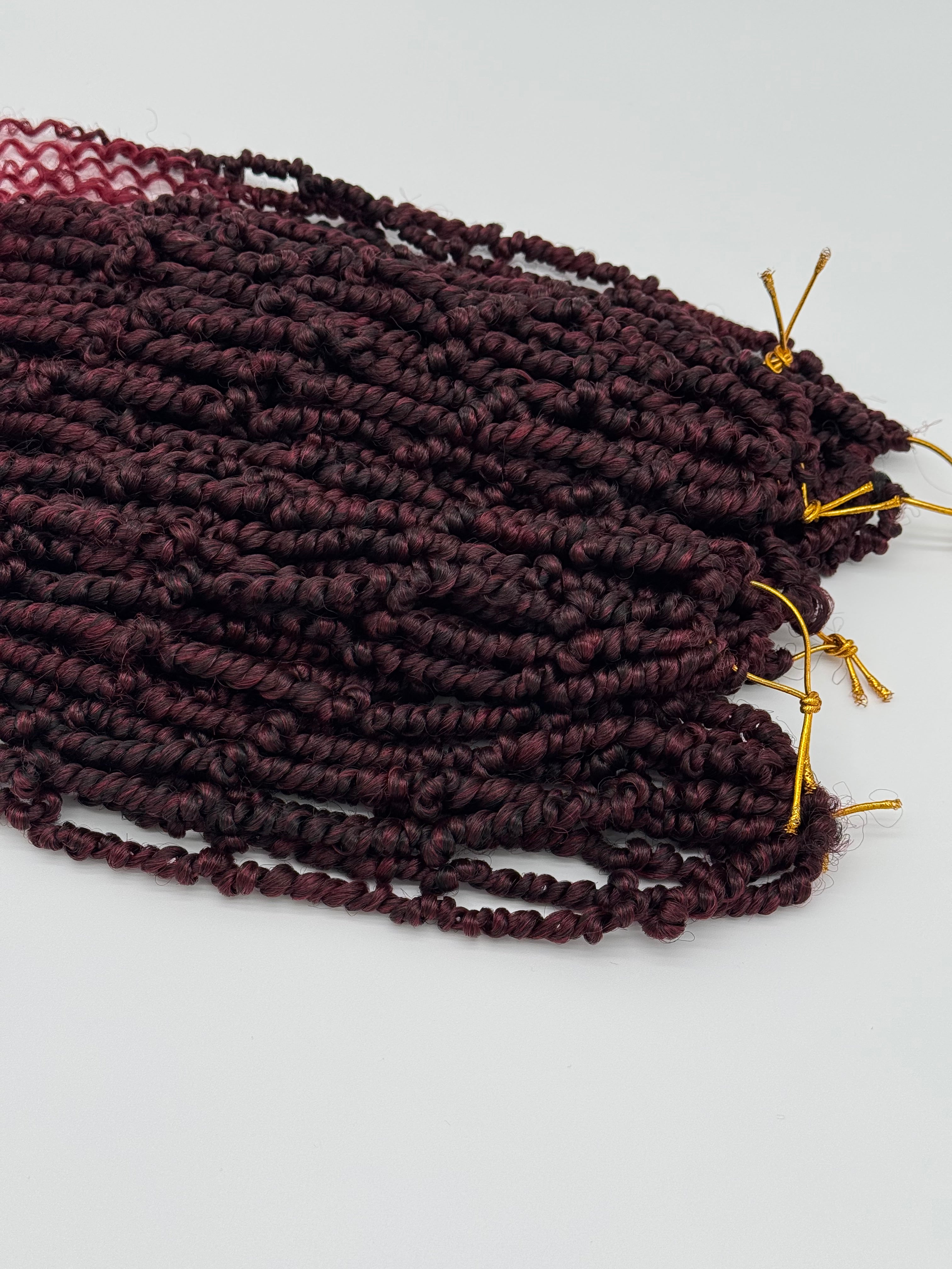 3x Bomb Twist – Antibakterielle Twist-Extensions für voluminöse Styles, Wiederverwendbar, T/BUG
