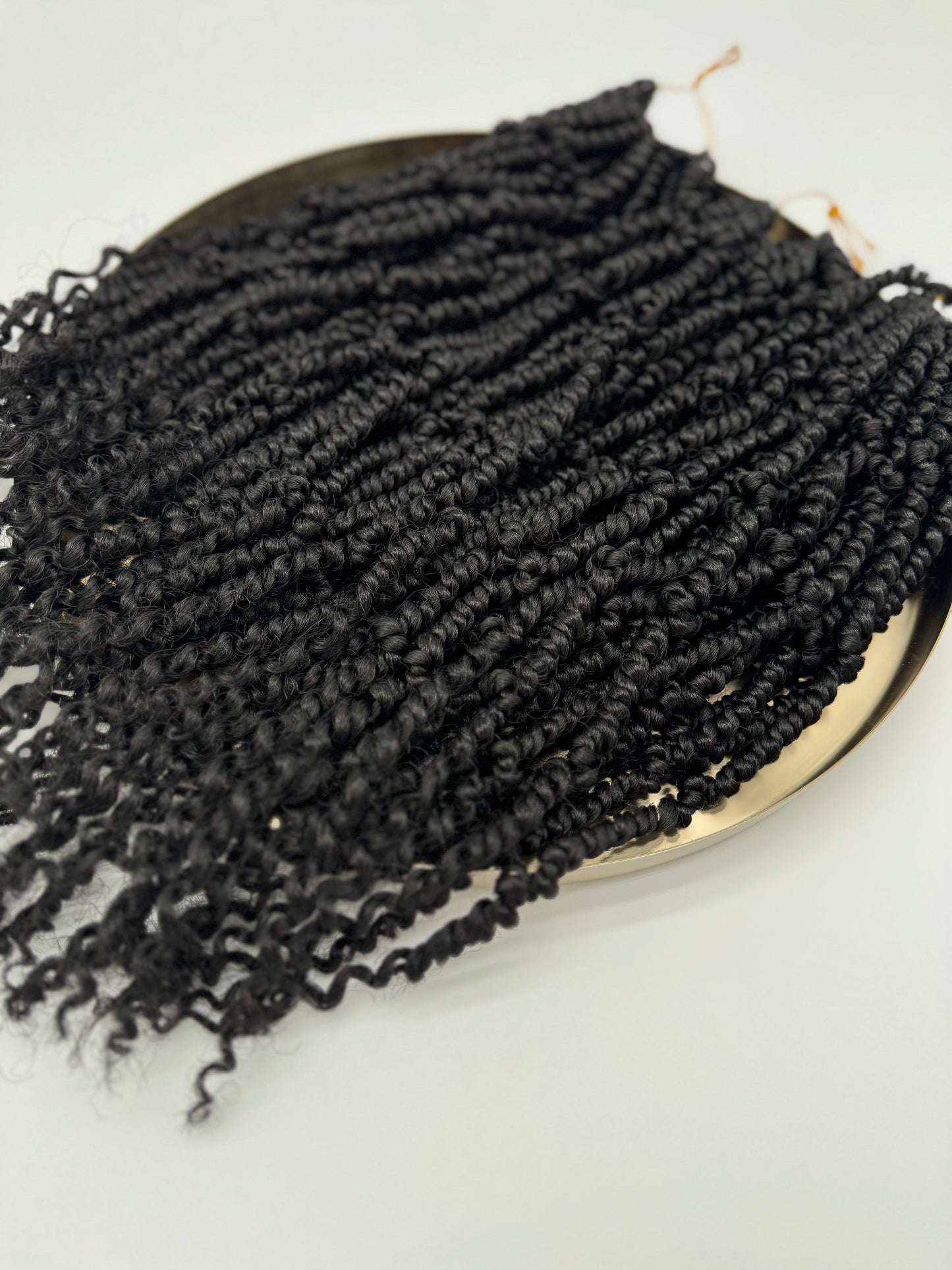 3x Bomb Twist – Antibakterielle Twist-Extensions für voluminöse Styles, Wiederverwendbar, 1B