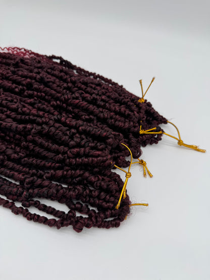 3x Bomb Twist – Antibakterielle Twist-Extensions für voluminöse Styles, Wiederverwendbar, T/BUG