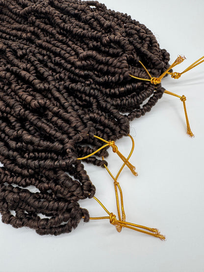 3x Bomb Twist – Antibakterielle Twist-Extensions für voluminöse Styles, Wiederverwendbar, T/30