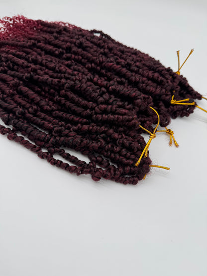 3x Bomb Twist – Antibakterielle Twist-Extensions für voluminöse Styles, Wiederverwendbar, T/BUG