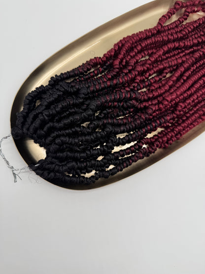 3x Bomb Twist – Antibakterielle Twist-Extensions für voluminöse Styles, Wiederverwendbar, OT/BUG